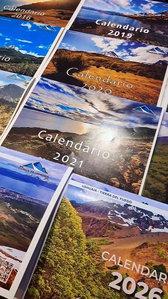 11 años de calendarios 🤩

Vamos por más 📆✈️

#ushuaia #conocerushuaia #argentina #95%