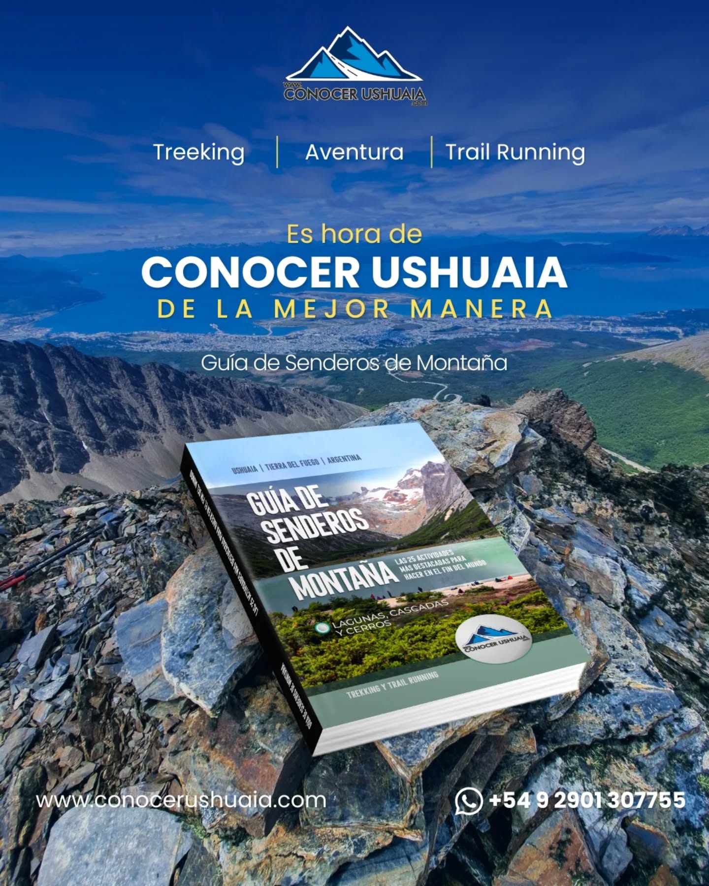 📘 Guía de Senderos de Ushuaia – ¡Descubrí el Fin del Mundo a tu Ritmo!🌄

¿Querés explorar los paisajes más increíbles de Ushuaia por tu cuenta?

Tenemos a la venta una completa guía de senderos en formato libro, ideal para descubrir los rincones más mágicos del Fin del Mundo de forma independiente y segura.

🔎 Incluye mapas, descripciones detalladas y recomendaciones locales.

💱 Descuentos exclusivos para revendedores

🚚 Entrega a domicilio sin cargo en Ushuaia

🧭 Tu camino empieza acá. 

📎 ¿Comó conseguirla? Link en el perfil de la bio. 

#ushuaia #conocerushuaia #argentina